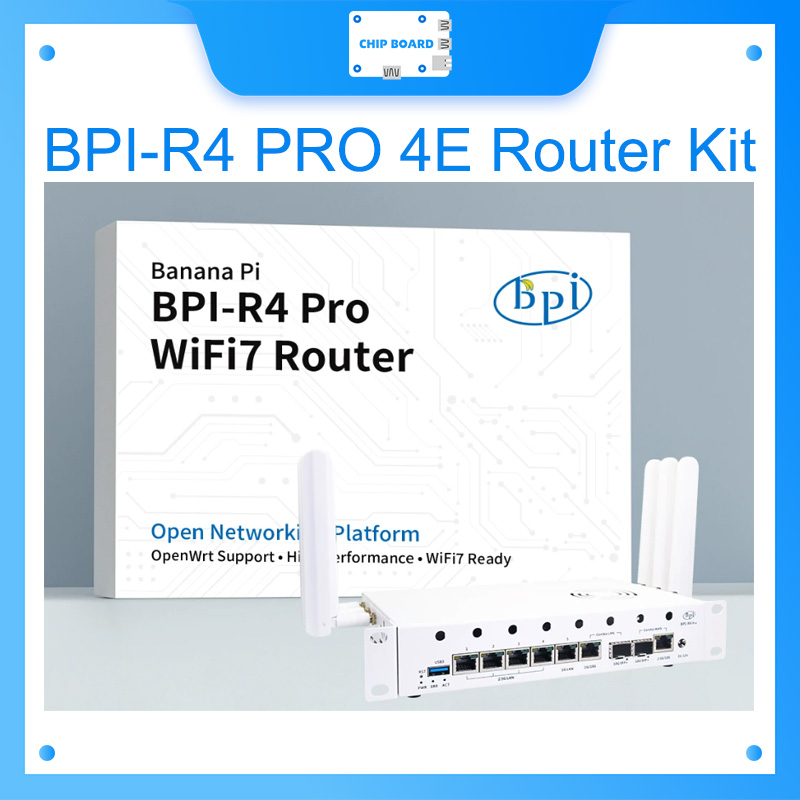 Kit Router Banana Pi BPI-R4 PR - Bananapi Bpi R4 Wifi 7 ulasan dan harga