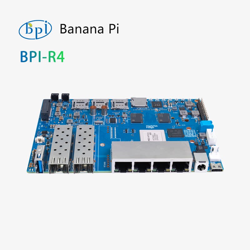 Banana Pi BPI-R4 Papan Pengemb - Bananapi Bpi R4 Wifi 7 ulasan dan harga